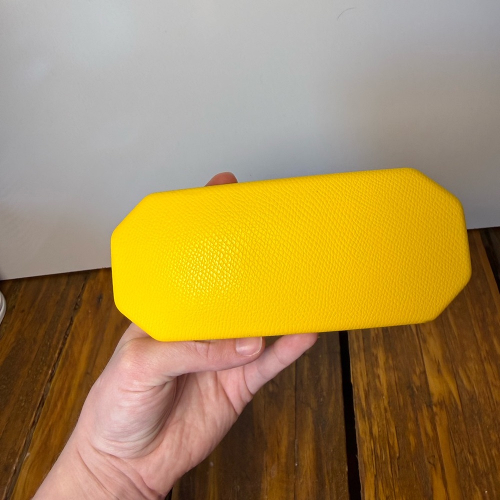Swarovski Black Sunglasses with Yellow Case - Picture 11 of 12